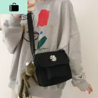 潮酷男女工装斜挎包 ins超火学生暗黑嘻哈复古单肩大容量上课背包NEW LAKE男士斜挎包