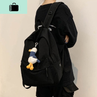 ins书包女学生韩版初中校园原宿高中暗黑系大学生网红国潮双肩包NEW LAKE