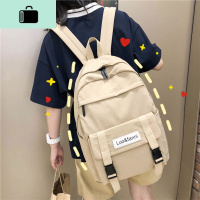 2019时尚书包女ins风韩版ulzzang高中学生背包潮大容量初中双肩包NEW LAKE