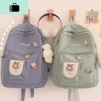 书包女学生韩版高中学生初中生日系原宿小清新双肩包可爱少女背包NEW LAKE