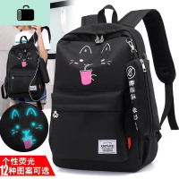 初中生书包女韩版原宿ulzzang 高中学生校园双肩包男潮流街拍背包NEW LAKE