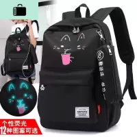 初中生书包女韩版原宿ulzzang 高中学生校园双肩包男潮流街拍背包NEW LAKE