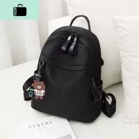 牛津布双肩包女2020新款潮韩版时尚百搭书包旅行帆布女包包小背包NEW LAKE