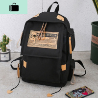 2019新款韩版原宿背包男女休闲简约双肩包潮流个生书包旅行包NEW LAKE