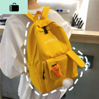 [可发货]书包女卡通原宿中学生双肩包女学生简约可爱少女背包萌NEW LAKE