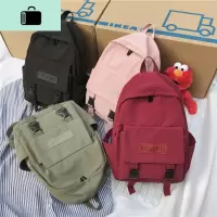 2019新款少女学院风书包女学生韩版初中校园原宿高中双肩背包耐用NEW LAKE女手包