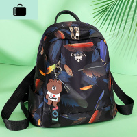 双肩包女韩版2019新款书包女学生大容量ins小背包网红女士旅行包NEW LAKE