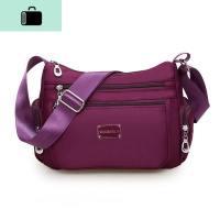 防水尼龙包女包简约单肩斜挎包布包女士潮流帆布包牛津布小包NEW LAKE女斜挎包