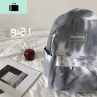 古着感书包女学生韩版 初中森系帆布双肩包ins日系高中大学生背包NEW LAKE