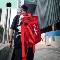 潮牌休闲双肩包男大容量帆布高中学生书包女韩版男士旅行背包男士NEW LAKE