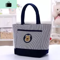 饭盒袋妈咪包手提布包妈妈包小帆布包手拎便当包学生带饭包女包NEW LAKE女手包