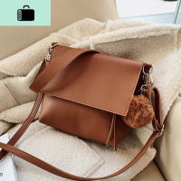 秋冬ins包包女士2019新款港风复古单肩小包韩版简约百搭斜挎女包NEW LAKE女士单肩包