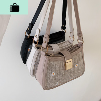 夏季编小包包2020流行新款潮时尚百搭ins单肩腋下包网红女士包NEW LAKE女士单肩包