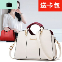 包包女2019新款韩版时尚女手提包大气百搭女士单肩斜挎中年妈妈包NEW LAKE女士单肩包