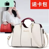 包包女2019新款韩版时尚女手提包大气百搭女士单肩斜挎中年妈妈包NEW LAKE女士单肩包