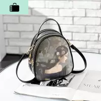 双肩包女士小包包2020新款时尚潮小背包百搭单肩斜挎包韩版少女包NEW LAKE女士单肩包