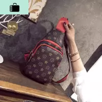 女士胸包2019新款潮女包欧美时尚斜挎包休闲百搭单肩包个性胸前包NEW LAKE女士单肩包