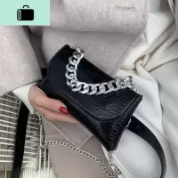 高级感女士包包2020新款潮韩版复古时尚链条包迷你单肩斜挎小方包NEW LAKE女士单肩包
