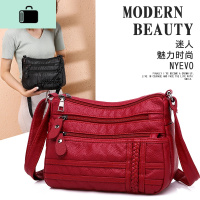 包包女2020新款潮百搭时尚多层软皮单肩包韩版迷你女士斜挎小方包NEW LAKE女士单肩包