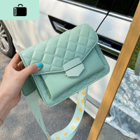 百搭ins小包包洋气女包2020夏天新款潮时尚斜挎包网红绣线小方包NEW LAKE女斜挎包