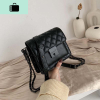 小包包女包新款2020夏季时尚百搭斜挎小方包潮ins洋气菱格链条包NEW LAKE女斜挎包