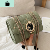 小包包女2020新款潮网红斜挎包洋气链条韩版百搭简约小方包NEW LAKE女斜挎包