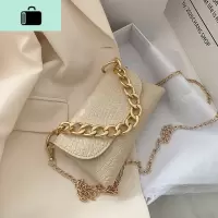 森系上新质感小包包洋气夏天2020新款网红链条包百搭单肩斜挎女包NEW LAKE女斜挎包