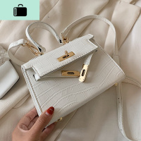 今年流行的包包女2020新款潮韩版百搭单肩斜挎ins时尚手提凯莉包NEW LAKE女斜挎包