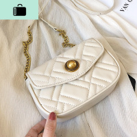 上新小包包女2020夏季新款潮韩版百搭斜挎包链条单肩包车线小方包NEW LAKE女斜挎包