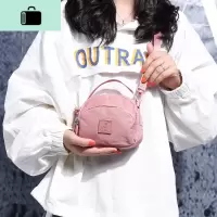 上新斜挎小包包女2020新款质感百搭单肩斜挎包手提包网红尼龙布包NEW LAKE女斜挎包