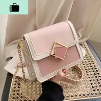 夏季流行小包包洋气女包2020新款潮时尚链条小方包网红单肩斜挎包NEW LAKE女斜挎包