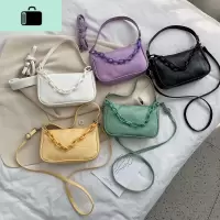 网红ins超火女士包包2020新款潮韩版百搭单肩斜挎时尚链条腋下包NEW LAKE女斜挎包