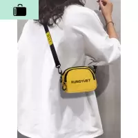 网红质感小包包女迷你百搭单肩斜挎包女包新款2020春夏洋气帆布包NEW LAKE女斜挎包