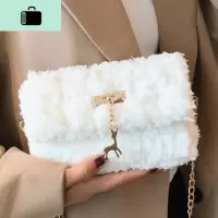 手工编织包包 新款2020女包丝带diy材料泫雅雪纱自制单肩包斜挎包NEW LAKE女斜挎包