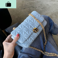 菱格质感小包包女2020新款潮韩版网红时尚洋气百搭链条单肩斜挎包NEW LAKE女斜挎包