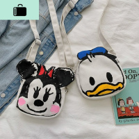 大学生上课帆布小包包女2020新款日系小圆包布袋包可爱卡通斜挎包NEW LAKE女斜挎包