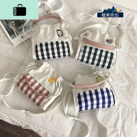 帆布小包包女2020新款潮夏天小清新仙女蕾丝包ins日系少女斜挎包NEW LAKE