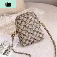 小包包女斜挎2020简约多层百搭贝壳中年妈妈包软皮迷你手机零钱包NEW LAKE女斜挎包