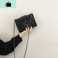 网红质感小包包女2020春夏新款时尚流行女包洋气褶皱链条斜挎包潮NEW LAKE女斜挎包