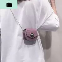 迷你小包包洋气女包2020夏天新款潮时尚网红链条斜挎包百搭马鞍包NEW LAKE女斜挎包