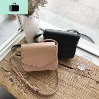 2020新款小包包韩国气质斜跨chic港风复古小方包简约百搭少女挎包NEW LAKE女斜挎包