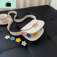 小包包女包2020流行新款潮夏季百搭宽带单肩斜挎包时尚质感马鞍包NEW LAKE女斜挎包