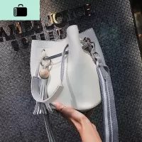 包包女2020新款宽肩带子母包撞色斜挎包气质流苏单肩包NEW LAKE女斜挎包
