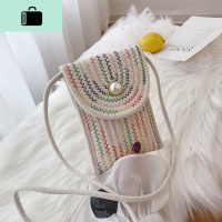 编小包包女包新款2020网红百搭洋气编织包链条斜挎迷你手机包潮NEW LAKE女斜挎包