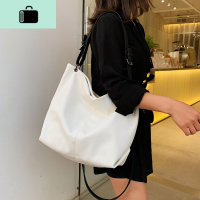 包包女2020新款潮韩版ins百搭简约大容量托特包单肩斜挎手提大包NEW LAKE女斜挎包