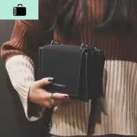 上新质感网红小包包女包新款2020潮流行宽带单肩斜挎包女百搭insNEW LAKE女斜挎包