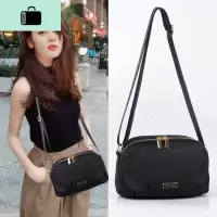 包包女2020新款防水牛津布单肩斜挎包轻便百搭时尚帆布迷你小背包NEW LAKE女斜挎包