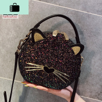 小包包女包2020新款潮夏斜挎包女时尚网红百搭单肩可爱圆包NEW LAKE女斜挎包