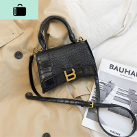 质感沙漏包2020新款时尚手提包石头纹洋气单肩包斜挎包小包包女NEW LAKE女斜挎包