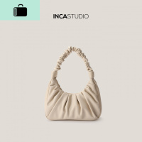 腋下包女云朵褶皱包法棍单肩斜挎小众质感韩版2020新款潮NEW LAKE女斜挎包